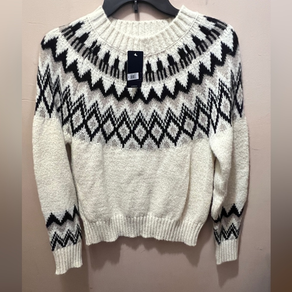 Lucky brand s/p BNWT soft sweater scoop neck preppy y2k vintage‎ looking cottage